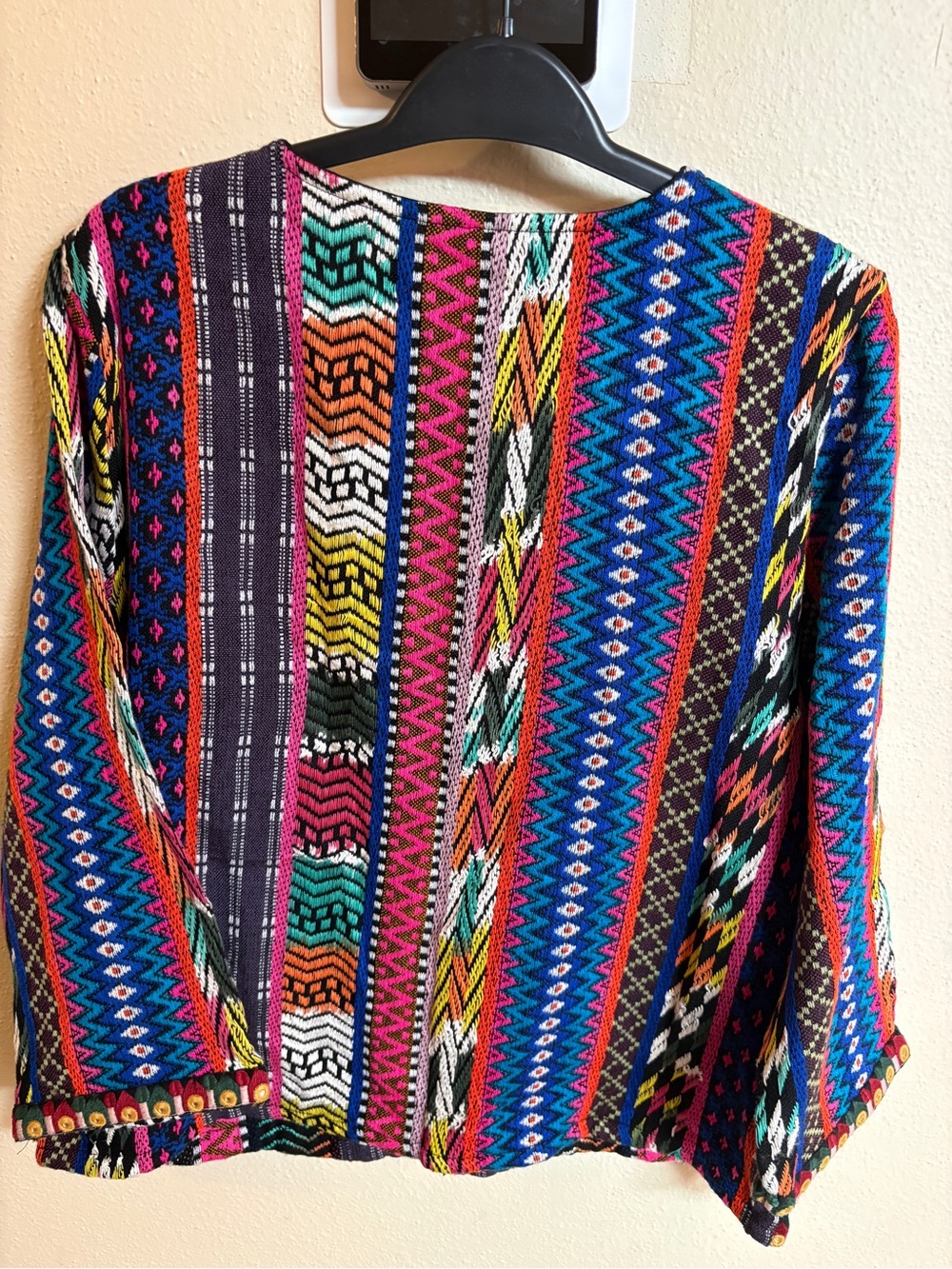 Colorful Aztec-Pattern Shirt - Multicolor - Picture 3 of 3